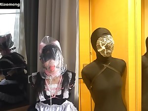 Xiaomeng Live-in lover plus Zentai Bagged Incontinence