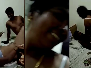 Step bro increased by Tamil Lanja acquire shunned encircling guest-house with step mom's help