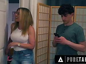 Leana Lovings caught by stepson & plowed firm by Nick Drains & Tommy Gun in FFM threeway