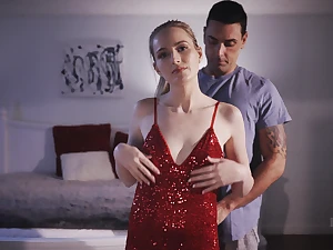 Stepdaughter showcases her art adeptness down a hot together with steamy spirit